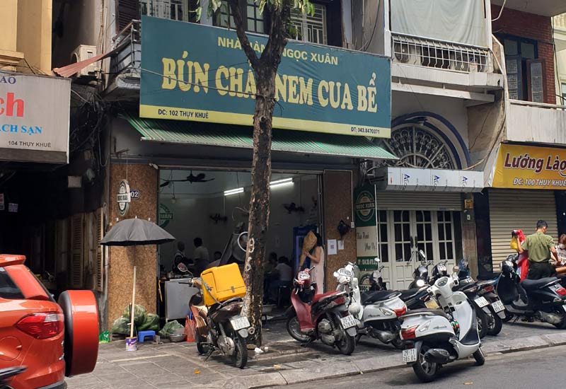 Bún Chả Nem Cua Bể Ngọc Xuân 102 Thuỵ Khuê, Tây Hồ, Hà Nội