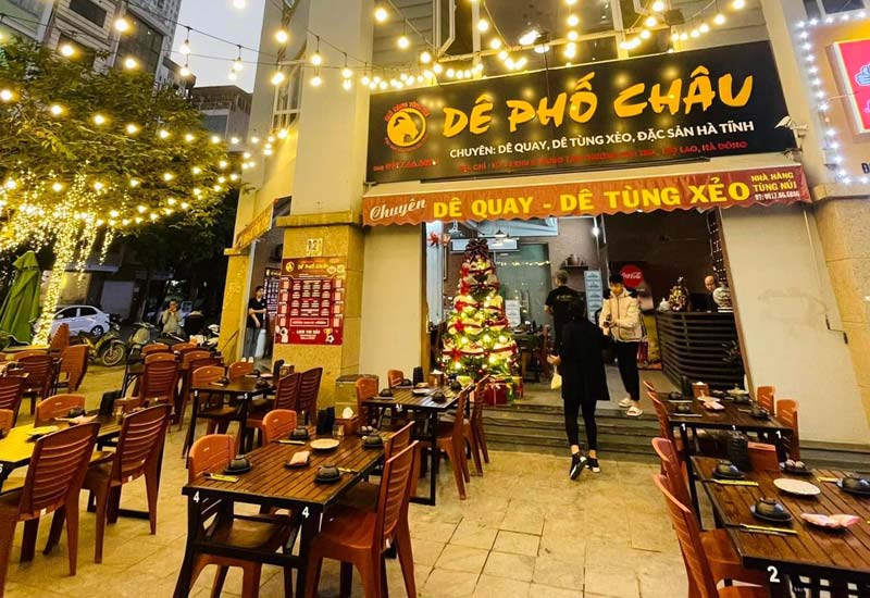 Dê Phố Châu Tùng Núi tại Lô 12 khu B Trung tâm thương mại TSQ, Mộ Lao, Hà Đông, Hà Nội