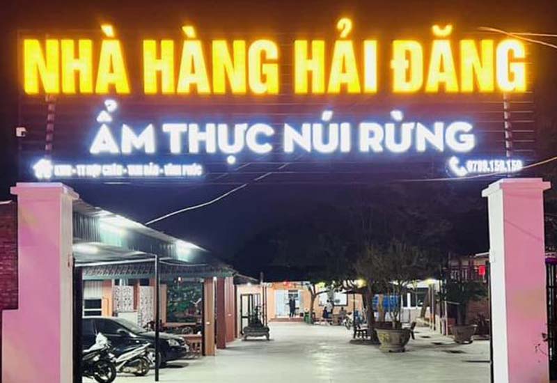 Nhà Hàng Hải Đăng tại Km9 đường 2B cũ, Hợp Châu, Tam Đảo, Vĩnh Phúc