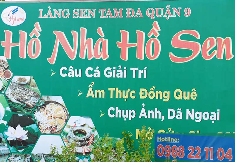 Hồ Sen Hồ Nhà 233/22 Đường Tam Đa, Phường Trường Thạnh, Quận 9, TP. Hồ Chí Minh