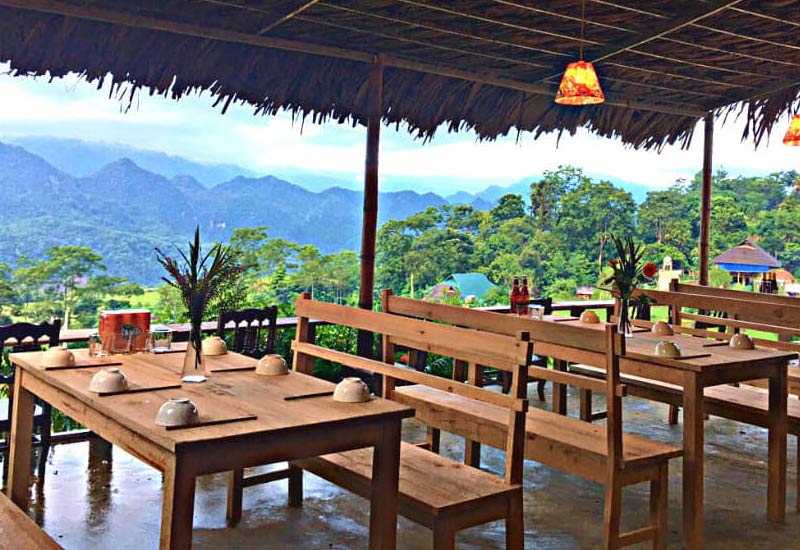 Nhà Hàng Pù Luông Mây Home & Cafe ở Bản Báng, Thành Sơn, Bá Thước, Thanh Hoá