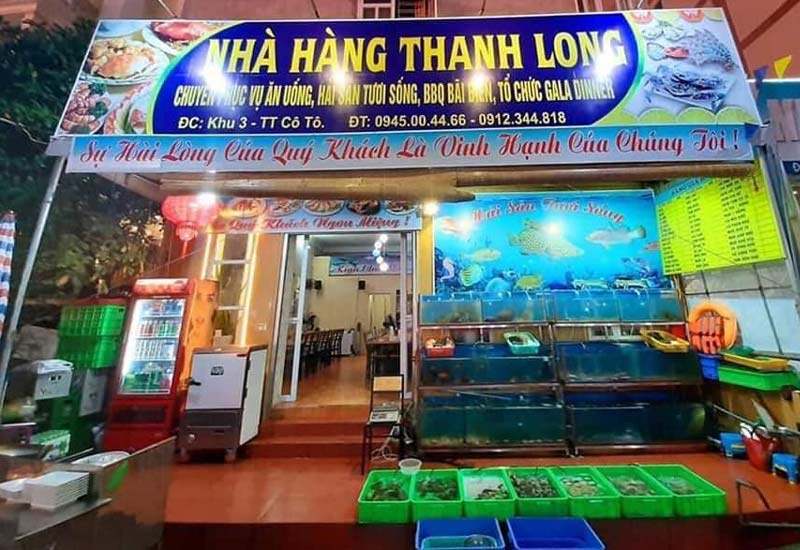 Nhà Hàng Thanh Long Khu 3, Thị trấn Cô Tô, Cô Tô, Quảng Ninh