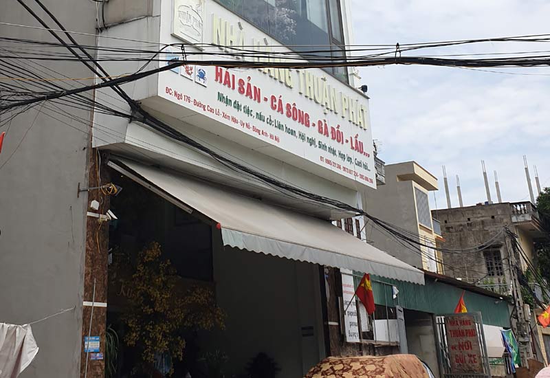Nhà Hàng Thuận Phát - Hải Sản ở Ngõ 176 đường Cao Lỗ, Xóm Hậu, Uy Nỗ, Đông Anh, Hà Nội
