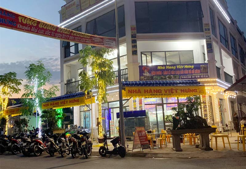 Nhà Hàng VIỆT HƯNG Lô 9,10 lkb 34 khu đô thị Singgarden Vsip, Từ Sơn, Bắc Ninh