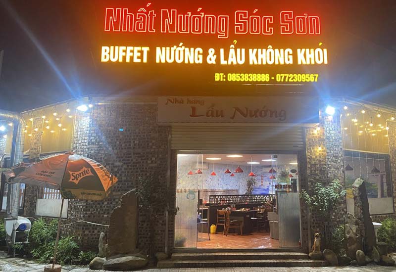 Nhất Nướng BBQ Buffet Lẩu ở Tổ 1 Khu đô thị mới, Đường Núi Đôi, Thị trấn Sóc Sơn, Hà Nội