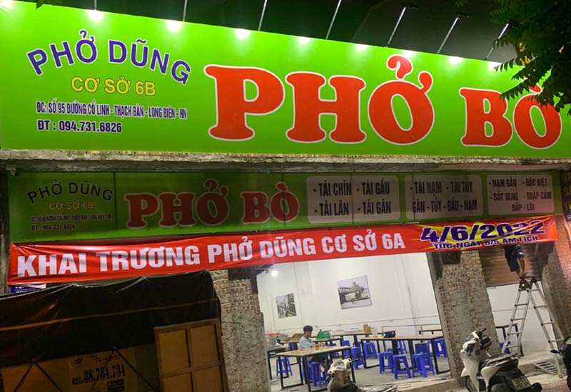 Phở Dũng 95 Đường Cổ Linh, Thạch Bàn, Long Biên, Hà Nội