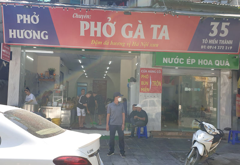 Phở Hương - Quán Phở Gà Ta 35 Tô Hiến Thành, Hai Bà Trưng, Hà Nội