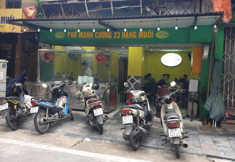 Phở Mạnh Cường 23 Hàng Muối, Hoàn Kiếm, Hà Nội
