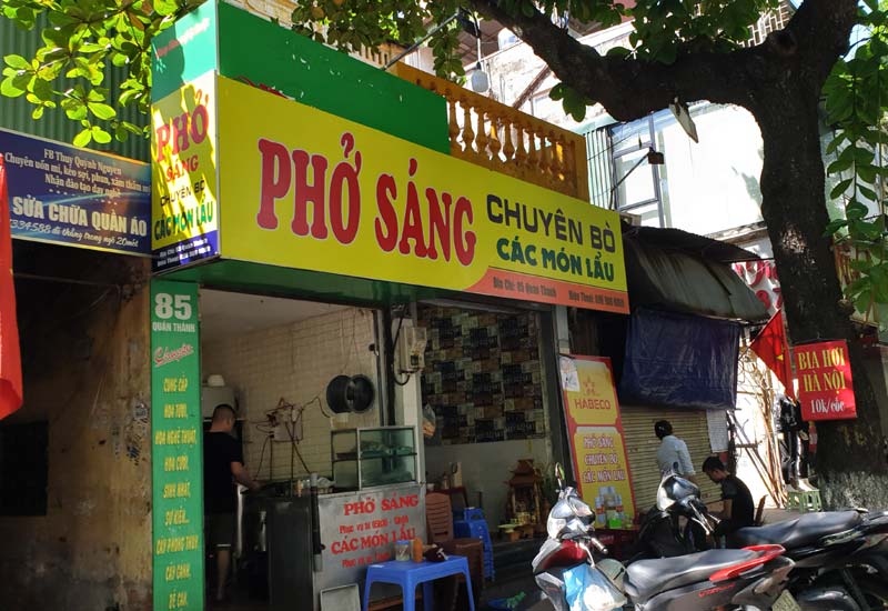 Phở Sáng 85 Quán Thánh, Ba Đình, Hà Nội