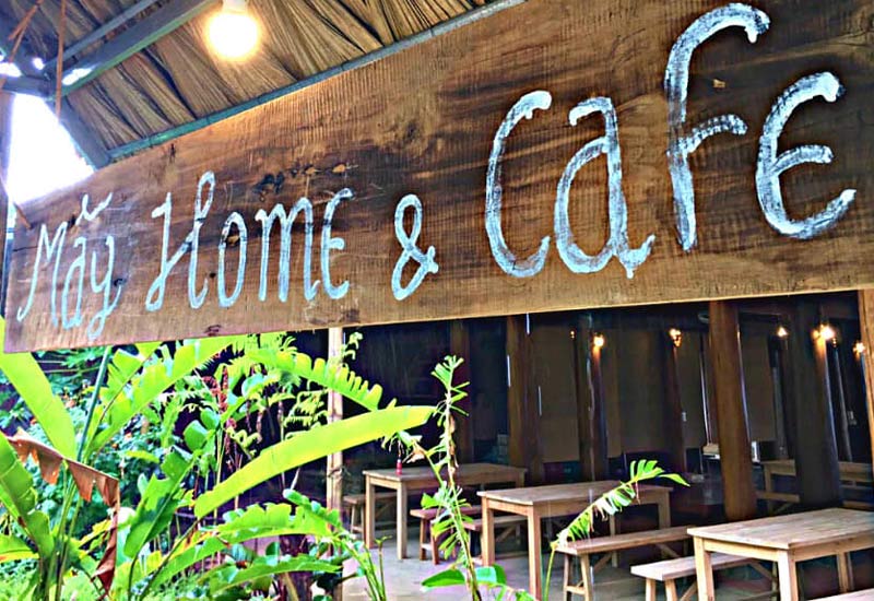 Nhà Hàng Pù Luông Mây Home & Cafe ở Bản Báng, Thành Sơn, Bá Thước, Thanh Hoá