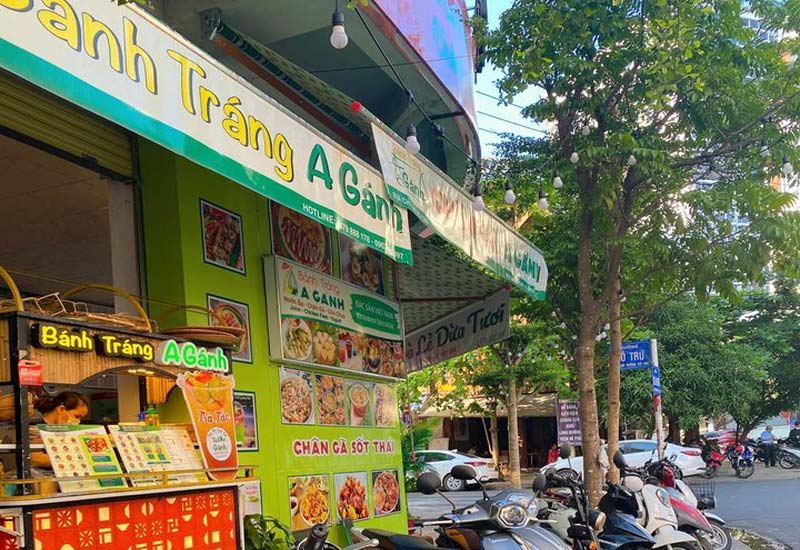 Bánh Tráng A Gánh - Chuyên Bánh Tráng nướng, chiên, trộn ở 146 Võ Trứ, Nha Trang 