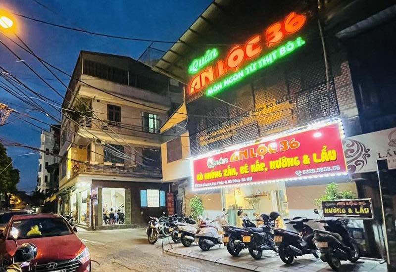 Quán An Lộc 36 tại 36A phố Cầu Am, Hà Đông, Hà Nội