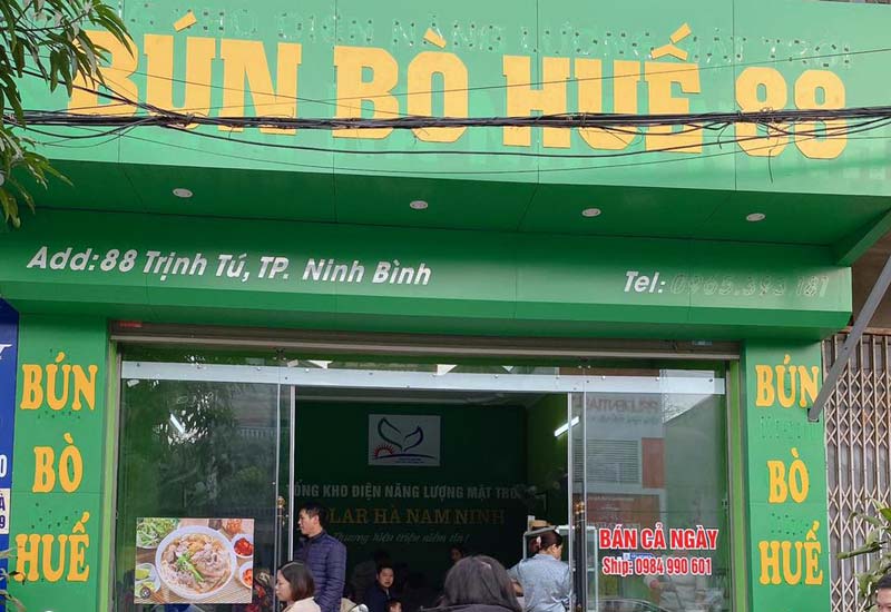 Bún Bò Huế 88 Đường Trịnh Tú, Ninh Khánh, Thành phố Ninh Bình