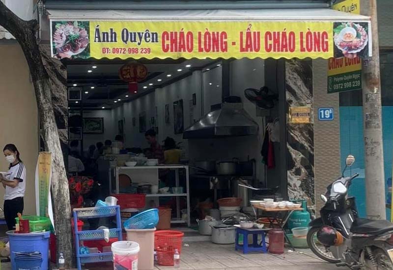 Địa chỉ quán Cháo Lòng Ánh Quyên tại Ngõ 566 Ngách 18, Đường Lương Ngọc Quyến, Thành phố Thái Nguyên