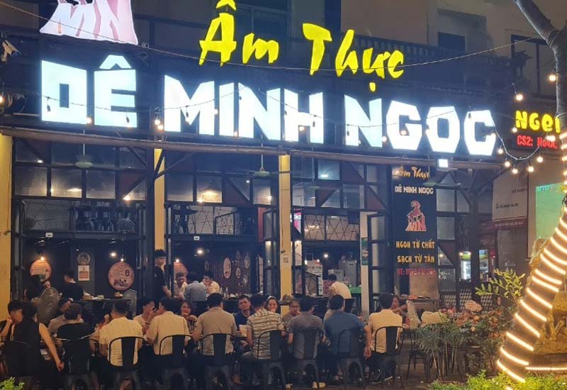 Ẩm Thực Dê Minh Ngọc tại Nơ 4A, Nguyễn Duy Trinh, Hoàng Liệt, Hoàng Mai, Hà Nội