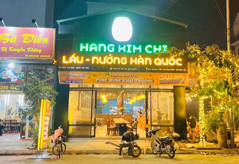 Lẩu Nướng Hằng Kim Chi ở khu đô thị Lạc Hồng Phúc, Mỹ Hào, Hưng Yên