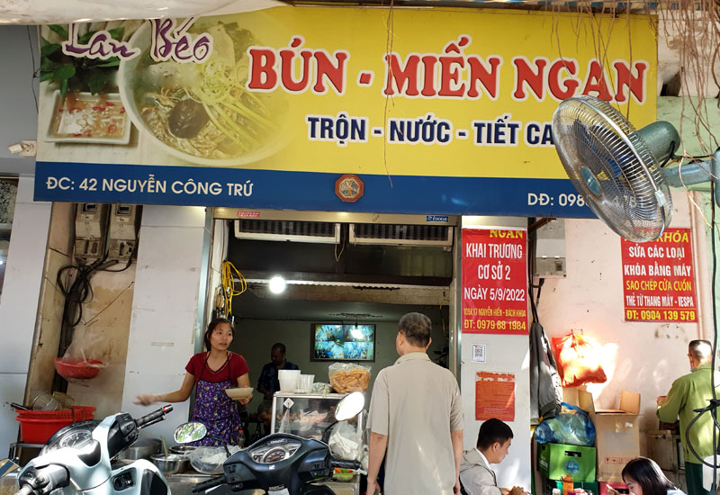 Bún Miến Ngan Lan Béo 42 Nguyễn Công Trứ, Hai Bà Trưng, Hà Nội