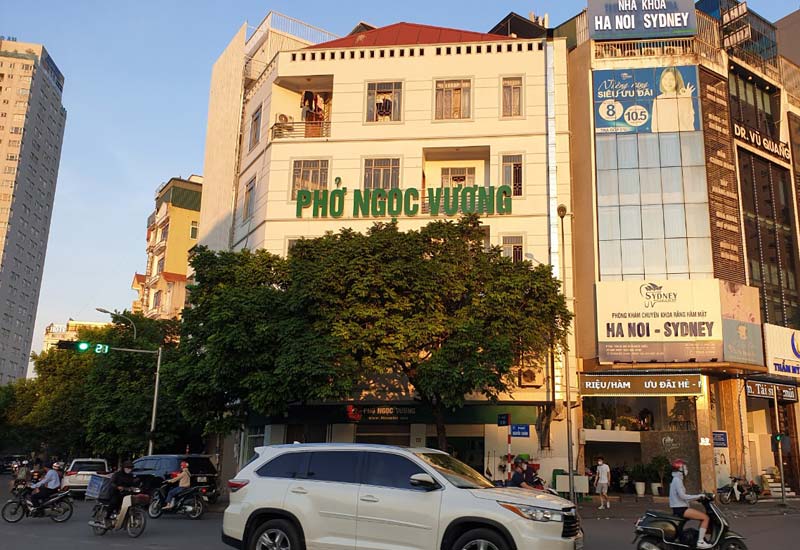 Địa chỉ quán Phở Ngọc Vượng 94 Nguyễn Chánh, Cầu Giấy, Hà Nội