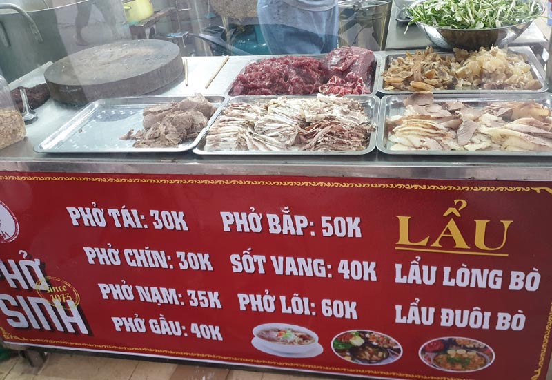 Phở Sinh số 7 ngõ 124 Hoàng Ngân, Trung Hòa, Cầu Giấy, Hà Nội