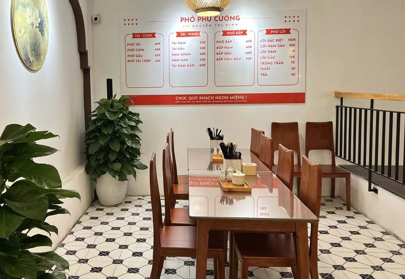 Phở Phú Cường 117 Phố Nguyễn Thị Định, Trung Hoà, Cầu Giấy, Hà Nội