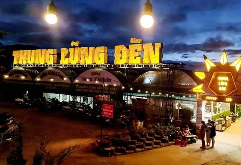 Địa chỉ Thung Lũng Đèn Coffee - BBQ tại Dốc số 7, Trại Mát, Đà Lạt