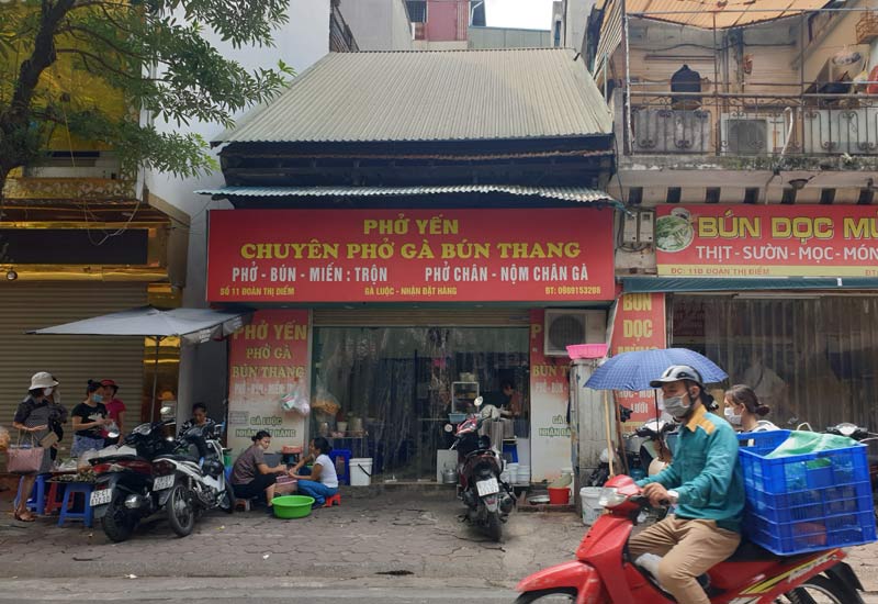 Phở Yến - Bún Thang 11 Đoàn Thị Điểm, P. Quốc Tử Giám, Đống Đa, Hà Nội