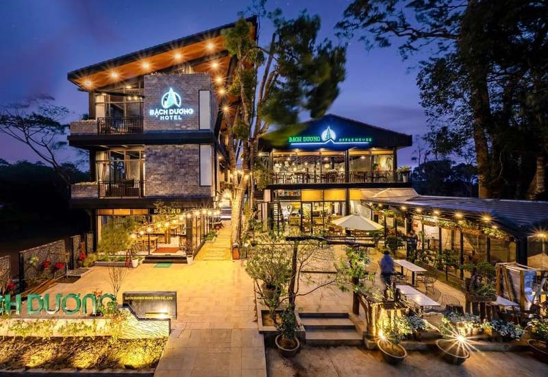 Bạch Dương Hotel - Top Khách sạn & Cafe tại Măng Đen