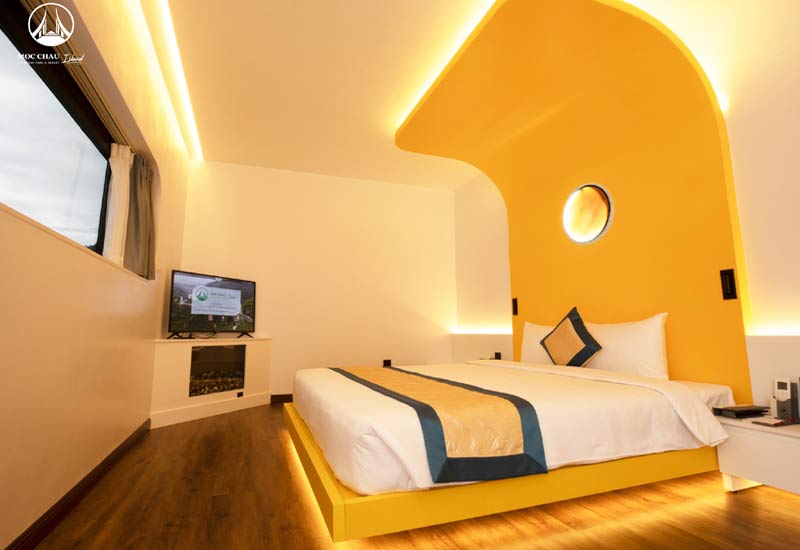 Những hình ảnh đẹp Khách Sạn Đoàn Tàu - The Bullet Hotel ở Mộc Châu
