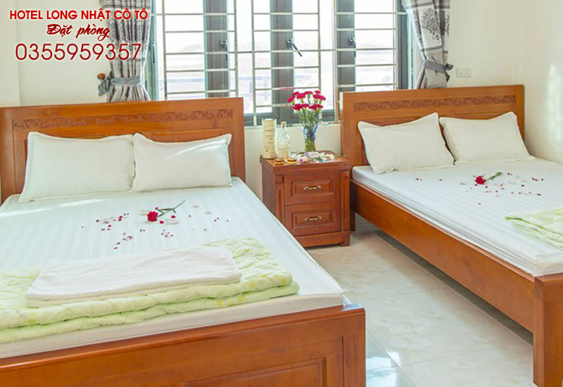 Khách sạn bình dân giá rẻ tại bãi tắm Hồng Vàn - Cô Tô
