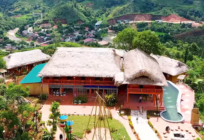 Khu nghỉ dưỡng Việt Phủ Lê Gia với nhiều Bungalow view cực chill ở Hoàng Su Phì - Hà Giang