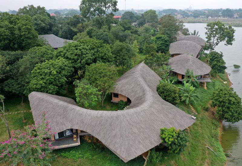 Khu nghỉ dưỡng Tomodachi Retreat Làng Mít tại Thôn Trại Láng, Xã Cổ Đông, Sơn Tây, Hà Nội