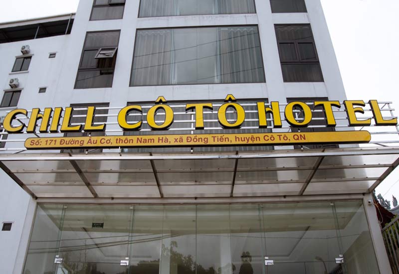 Chill Cô Tô Hotel là khách sạn lớn mới hoạt động 2022 tại bãi tắm Vàn Chảy - Cô Tô
