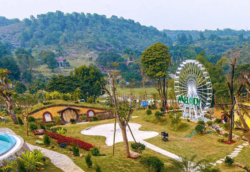 Khu nghỉ dưỡng Melody Retreat ở Tốt Yên, xã Cư Yên, huyện Lương Sơn, tỉnh Hòa Bình