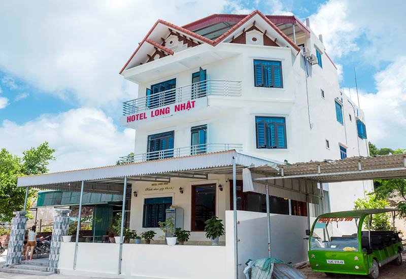 Khách sạn đẹp tại bãi tắm Hồng Vàn - Cô Tô