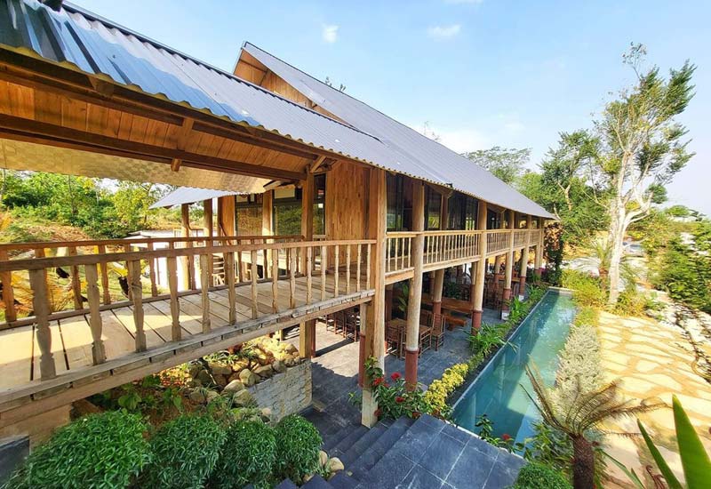Khu nghỉ dưỡng Rose Villas tại xã Yên Bài, Ba Vì, Hà Nội