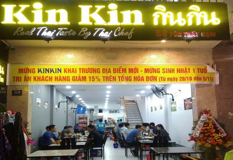 Kin Kin Thai Food 59 Ton That Dam, Thanh Khe, Danang city, Vietnam